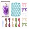 25 Grids Grape Ball Molds Round Shape Ice Cube Mold Creative Handmade Soap Molds  Bar Party