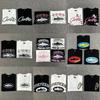 Cor Basic Serie Kurzarm-T-Shirt Phantom Buchstabenaufdruck Partnerlook Lockerer Schnitt T-Shirt