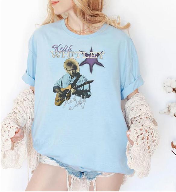 

Keith Whitley T-Shirt – Vintage Country Music Graphic Tee Unisex T-Shirt XXL