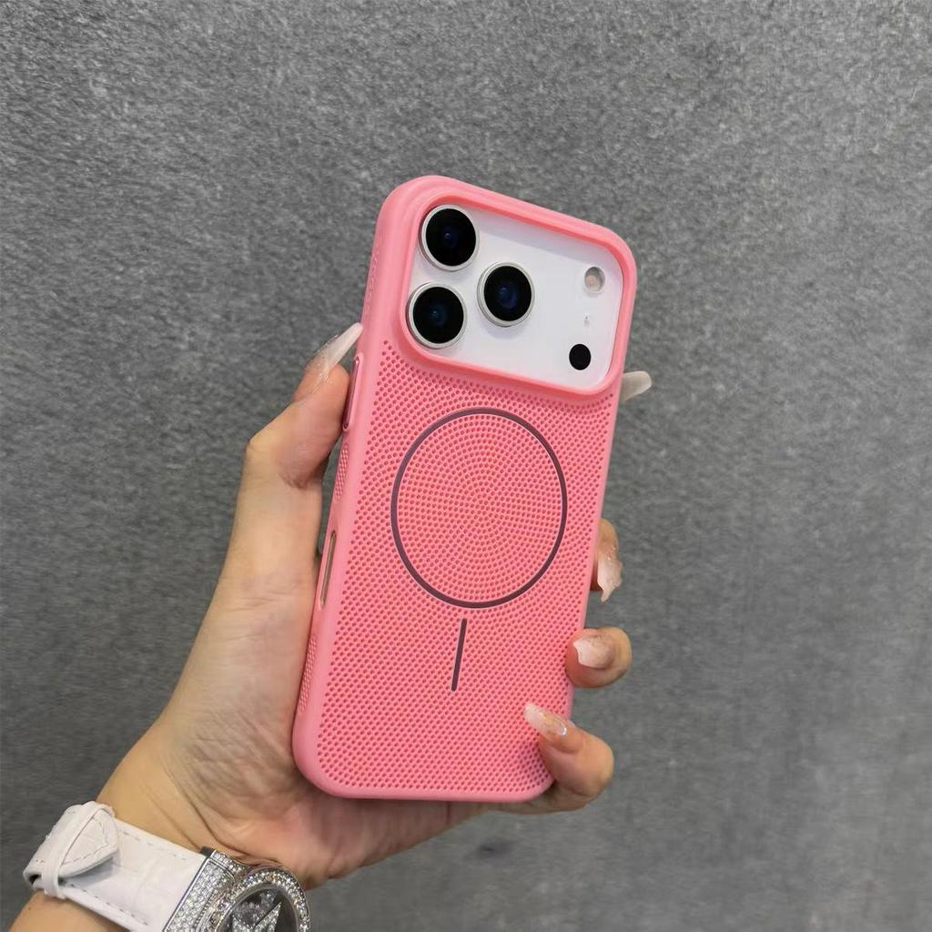 IPhone 17 Pro Max Mattes Magnetisches Case mit Wabenförmiger Wärmeableitung