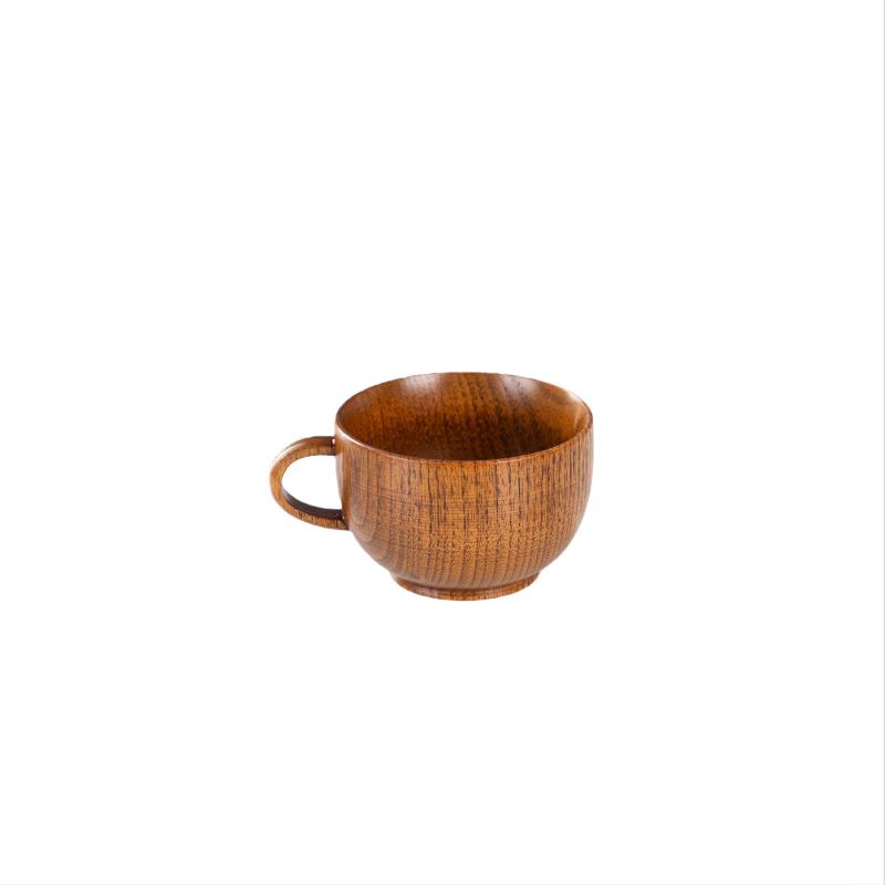 FengZhi Jujube Wood Small Bowl Mug