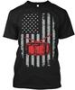 T-shirt Tambour Snare Américain Fabriqué aux États-Unis Tailles S à 5XL