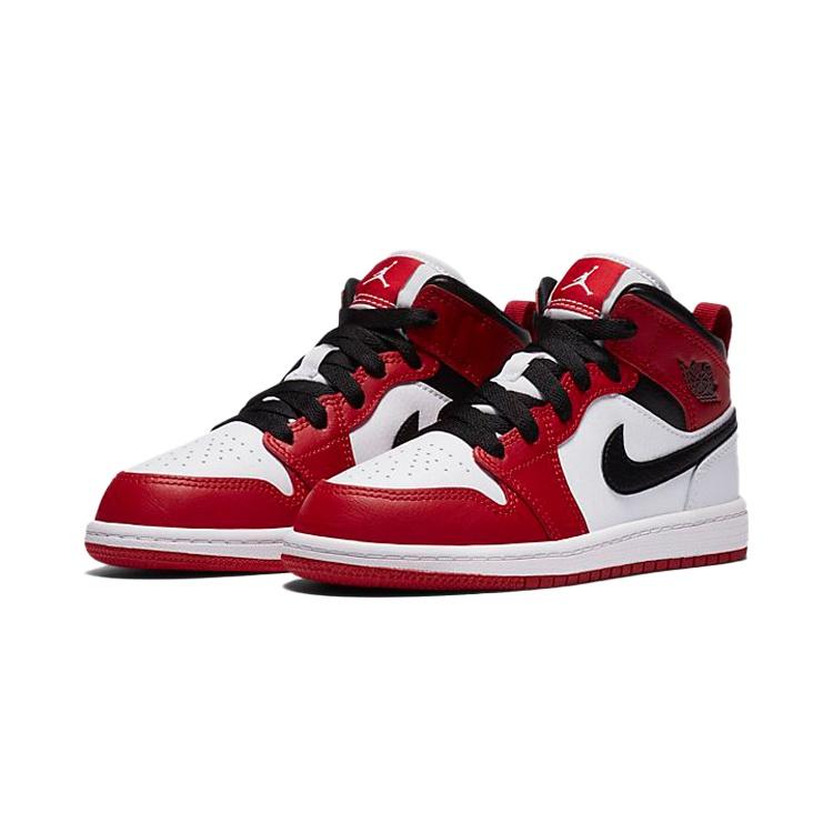 (PS) Air Jordan 1 Mid 'Chicago 2020' Kids' 640734-173
