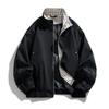 Men's Coat Trend Loose Korean Version Handsome Lapel Jacket Men