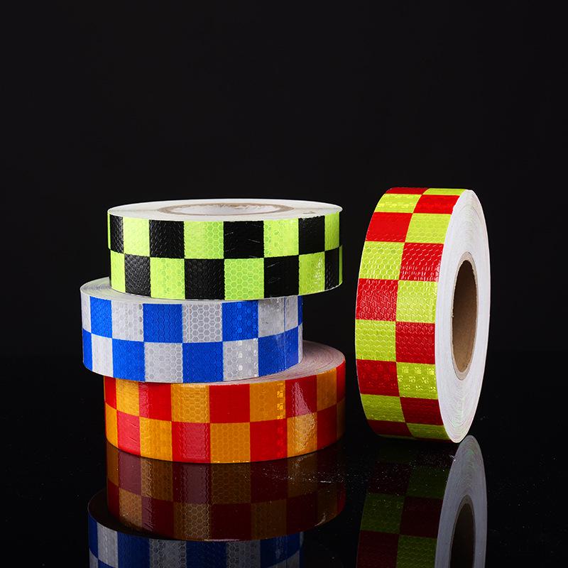 Truck Safety Night Reflective Arrow Sticker - Crystal Lattice Film