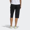 Adidas Capri Training Pants Women Bottoms Black FT3081