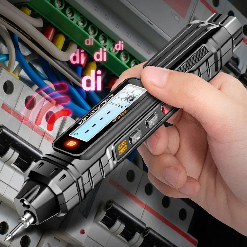 Electrician-Specific Pen Type Multimeter Intelligent Burn-Proof Digital Tester Precise Live/Neutral Wire Identification