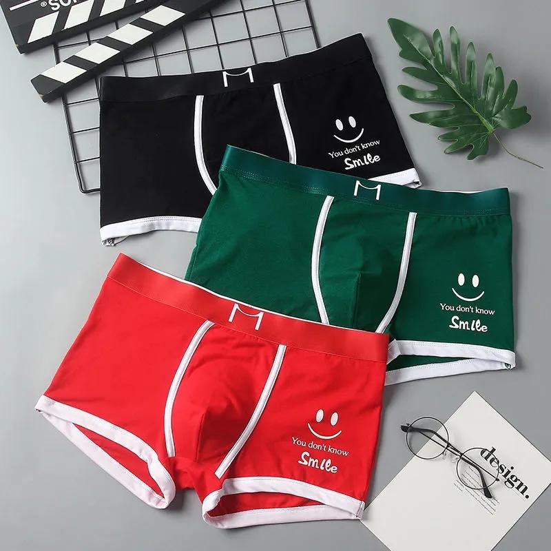 

3 шт./лот, мужские боксеры, сексуальное нижнее белье, красочные модальные мужские шорты с коротким принтом, гибкие шорты-боксеры XL