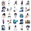 Wu Liuqi Assassin Anime Stickers: 50 Creative Cartoon Designs for Water Bottles, Diaries, and Refrigerators