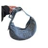 College Student Shoulder Bag Harajuku Denim Bag Girls Versatile Crossbody Bag Women's Shoulder Dumpling Bag