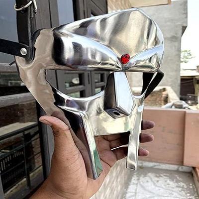MF Doom Mask  Medieval Roman Gladiator Helmet Face Mask  Gladiator Helmet Mask
