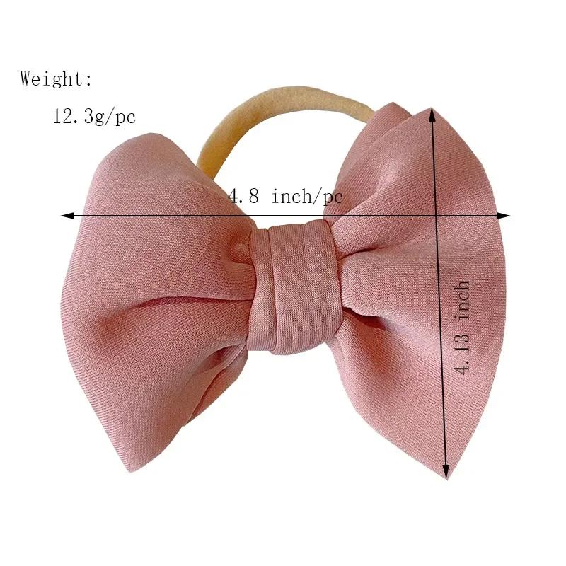 Baby Girl Bows Headband Newborn Turban Big Hairband Accessory Kids HairBand Outdoor Toddler Children HeadWrap Hair Accessories
