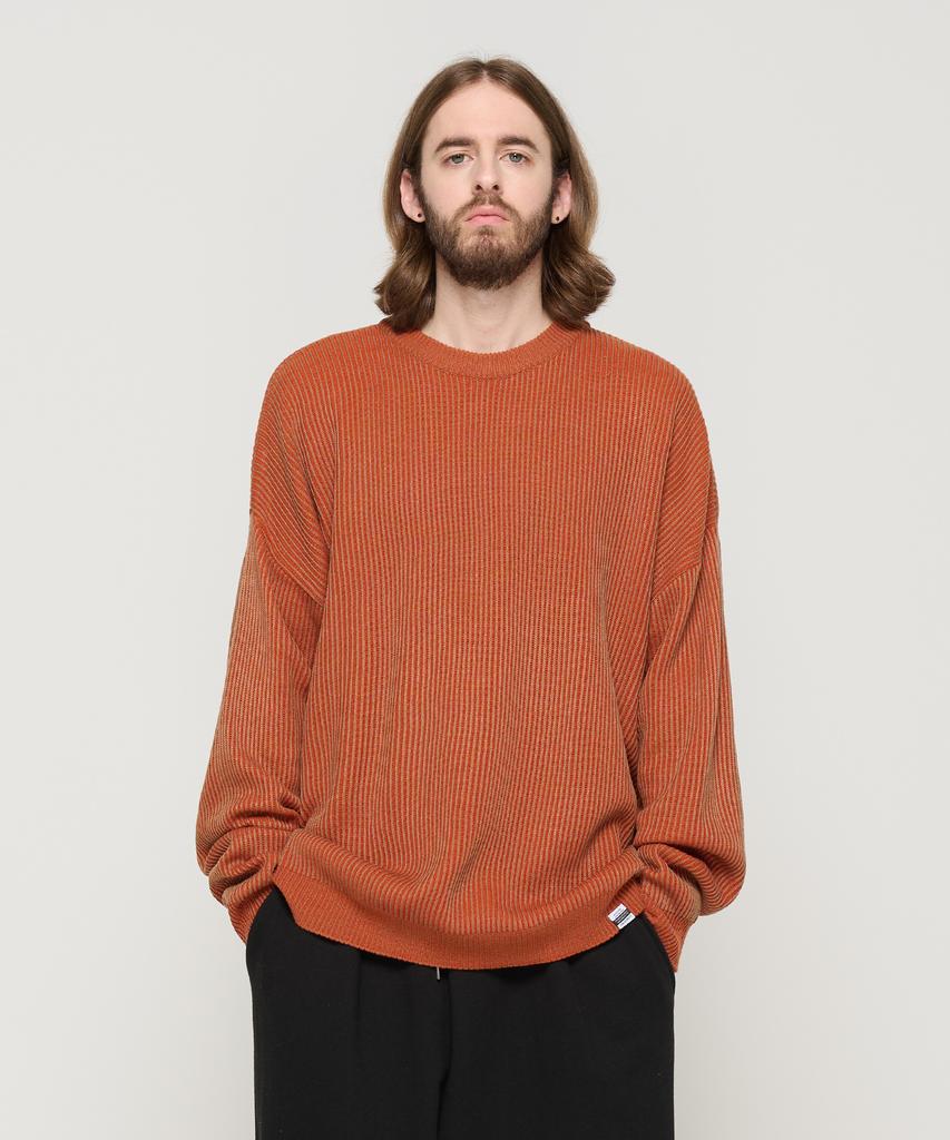 CARGOBROS Filling Two-Tone Over Round Knit (Camel)