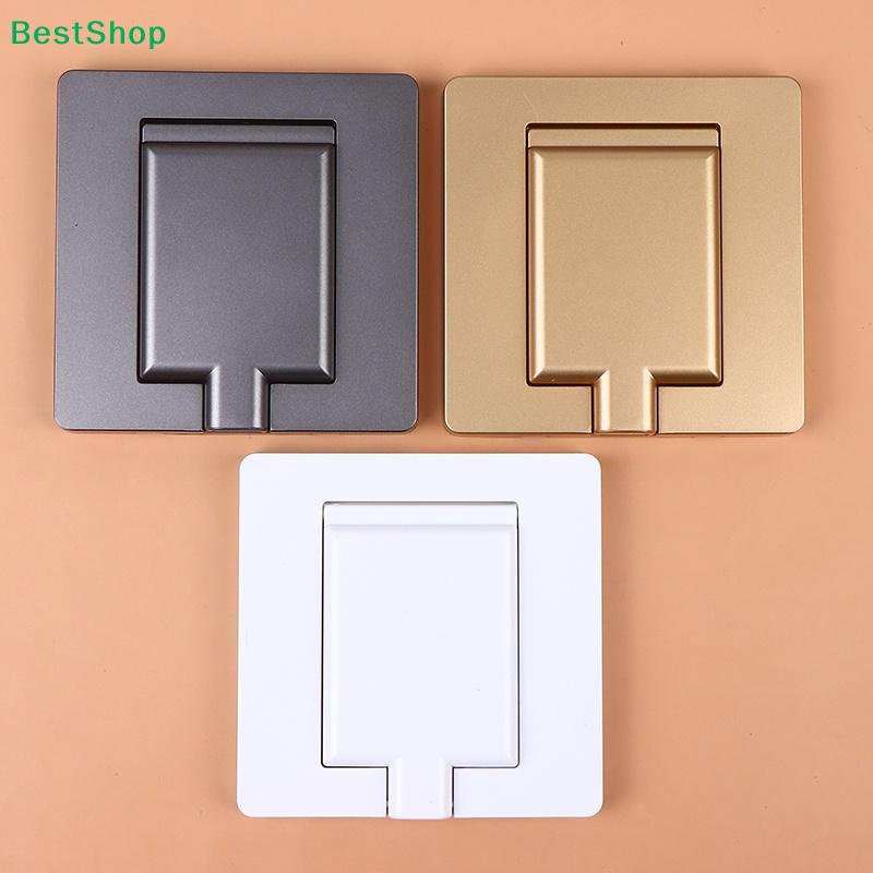 Multifunctional Wall Socket Cover - Dustproof Outlet Protector (Black/Gold/White) Home Office Organizer