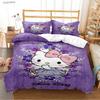 Hellokitty Cartoon Anime All Season Duvet Cover Comforter Bedding Sets Soft Quilt Cover And Pillowcases Single/Double/Queen/King