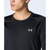 Under Armour UA HeatGear Priliehavé Nové Dlhý Rukáv Okrúhly Výstrih Tričko Golf Čierna Modrá Sivá M Pánske
