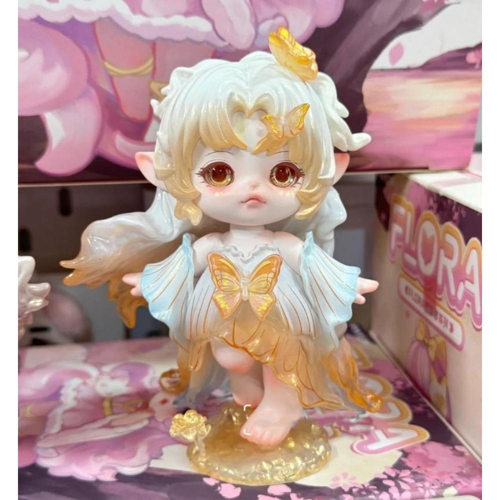 Raktáron Flora Utazás a Nyugathoz Álom Vakdoboz Eredeti Divatos Aranyos Babák Figurák Asztali Díszek Ajándékok Lányoknak