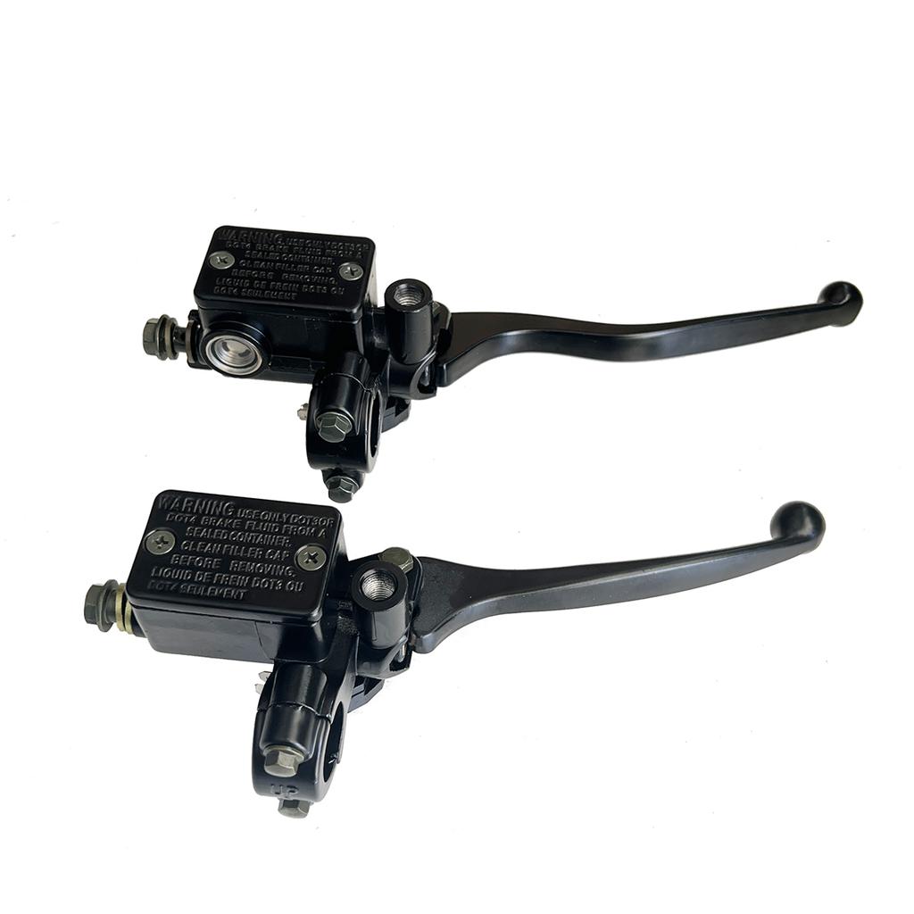 Motorcycle Brake Pump Front Master Cylinder Hydraulic Brake Lever Right For Dirt Pit Bike ATV Quad Moped Scooter Buggy Go Kart
