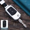 Metal Key Shell Case for FAW Besturn B50 - Folding Design with Buckle