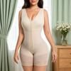 Tummy Control Shapewear for Women Wireless Breast Support Shaper Seamless Bodysuit for Tummy & Hip Lifting Breathable Postpartum Recovery Underwear