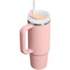 Stanley 1913 Quencher H2.0 Flow State Vacuum Insulated Tumbler, Peach Rose, 30 oz / 0.89 L