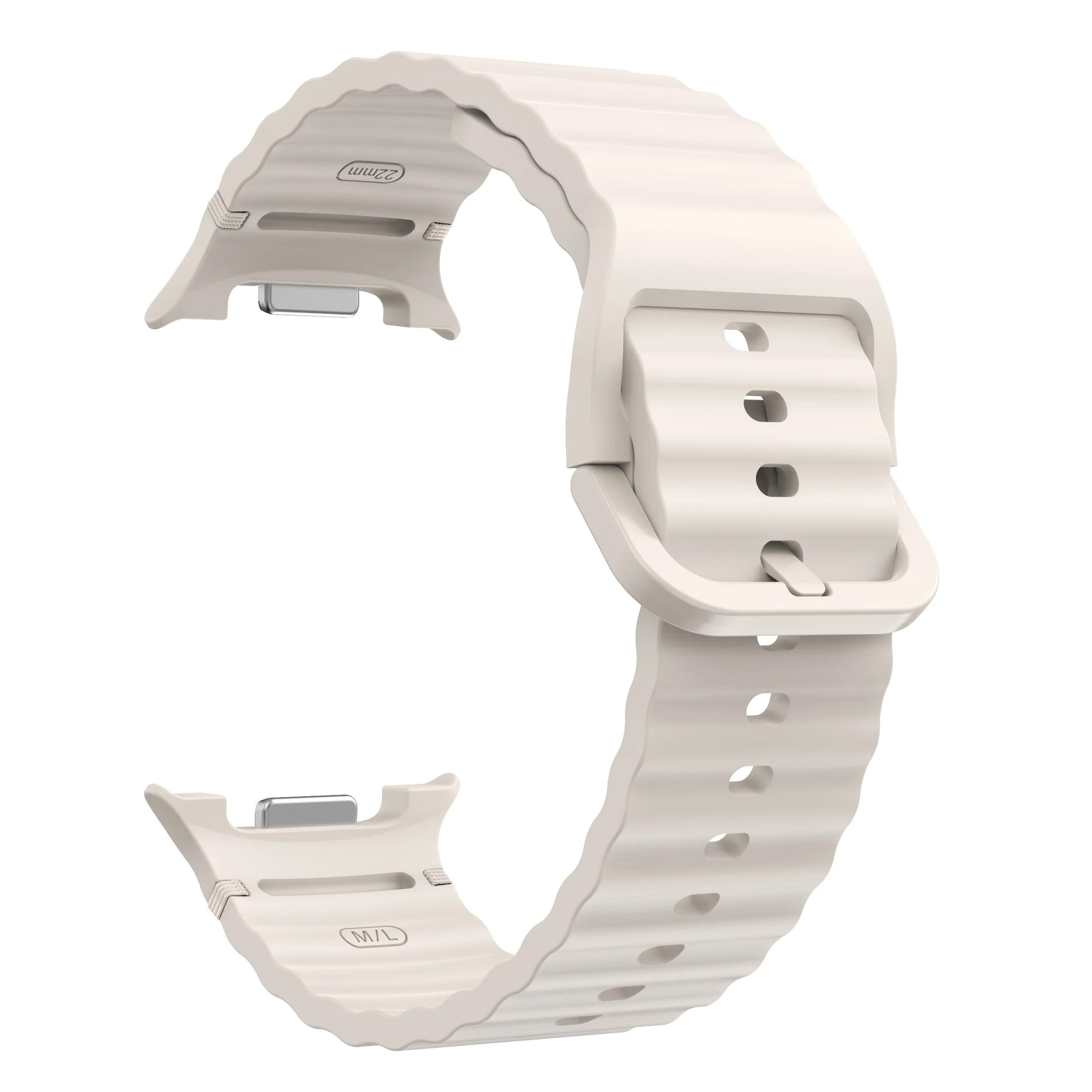 

NEW Silicone Band for Samsung Galaxy Watch 8 Classic/40 44mm Smart Band for Galaxy Watch 40/44mm Watch 8 Classic Accessory Strap Galaxy Watch 8 40mm зірка