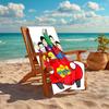 1pc The Wiggles1 Beach Towel, Comfortable and Thick, and Swimming/Bath/Picnic/Camping Towel, Suitable for Seaside Beaches