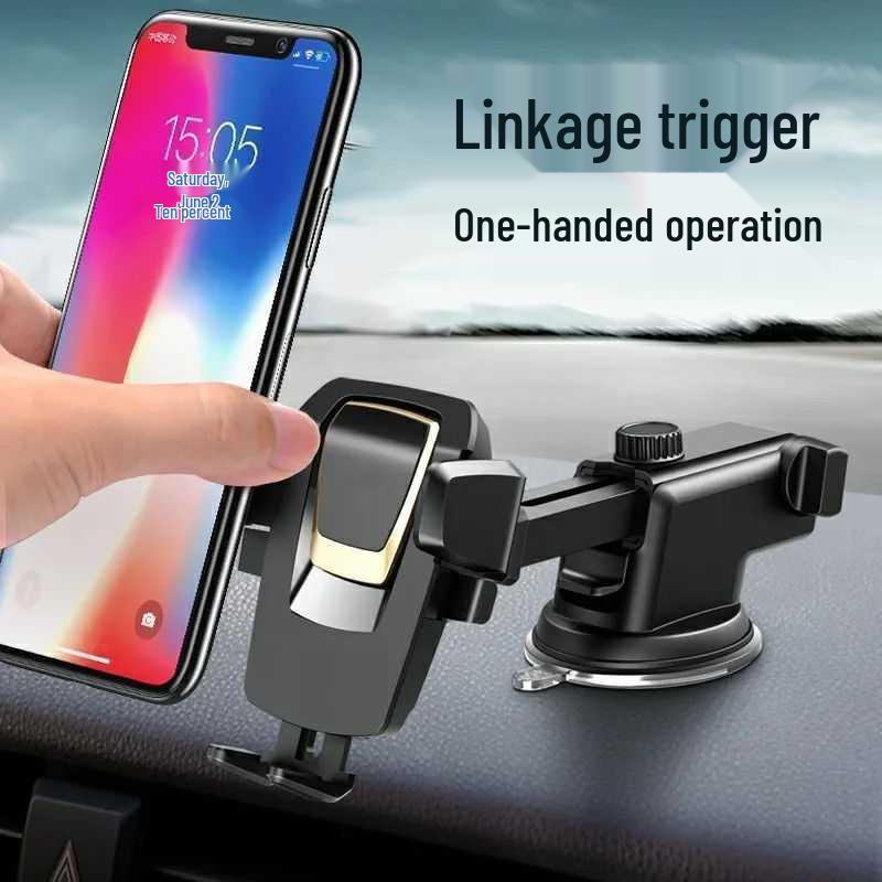 Universal Rotating Car Dashboard Phone Holder with Suction Cup