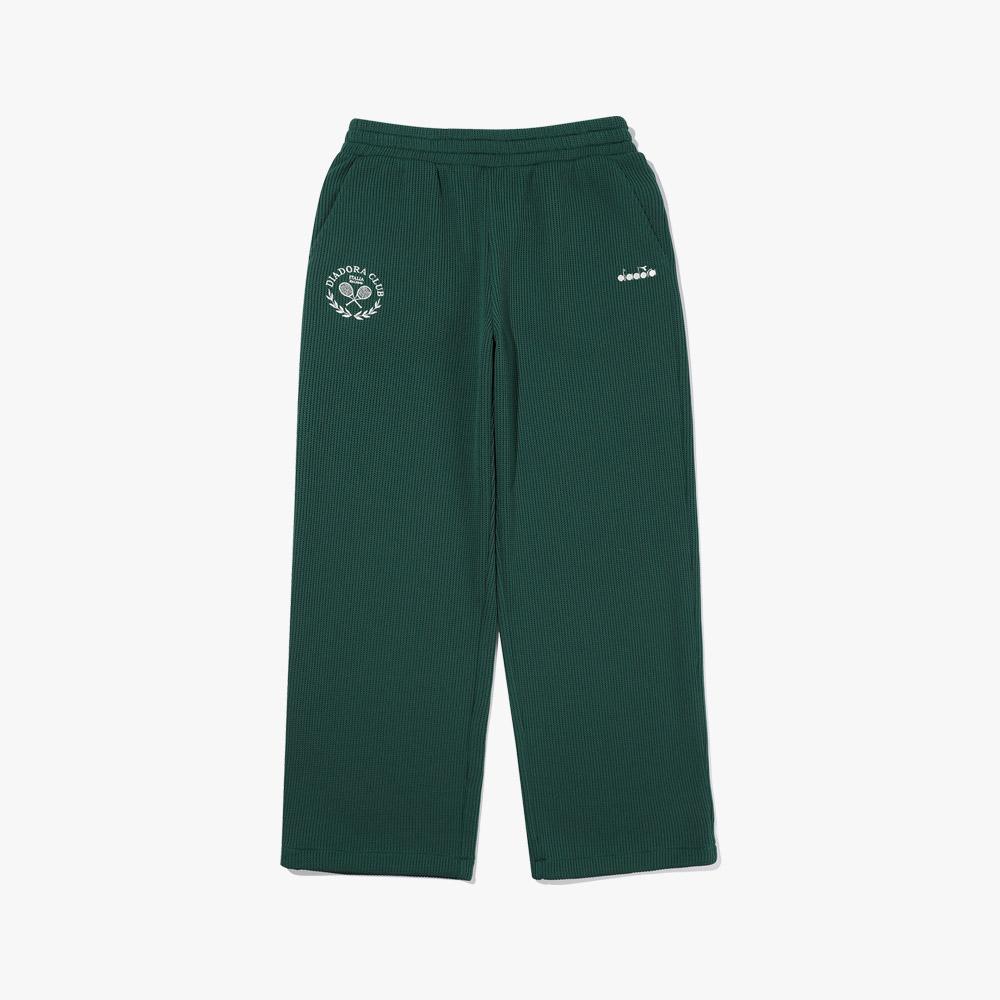 Diadora Quarterface Track Pants Green