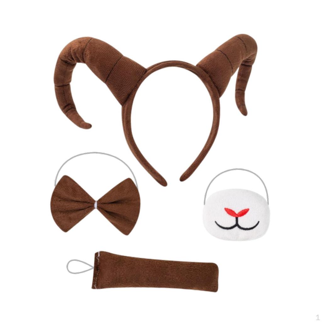 Antelope Headband Decorative Halloween Costume Accessory for Masquerade