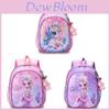 Zaino per Bambini Elsa Unicorno con Nylon Traspirante e Spallacci Imbottiti per Uso Scolastico