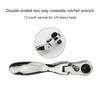 Professional Mini Micro Ratchet Wrench 72Teeth Gear 180° Rotate Head Compact and Durable Hand Tool for Tight Areas