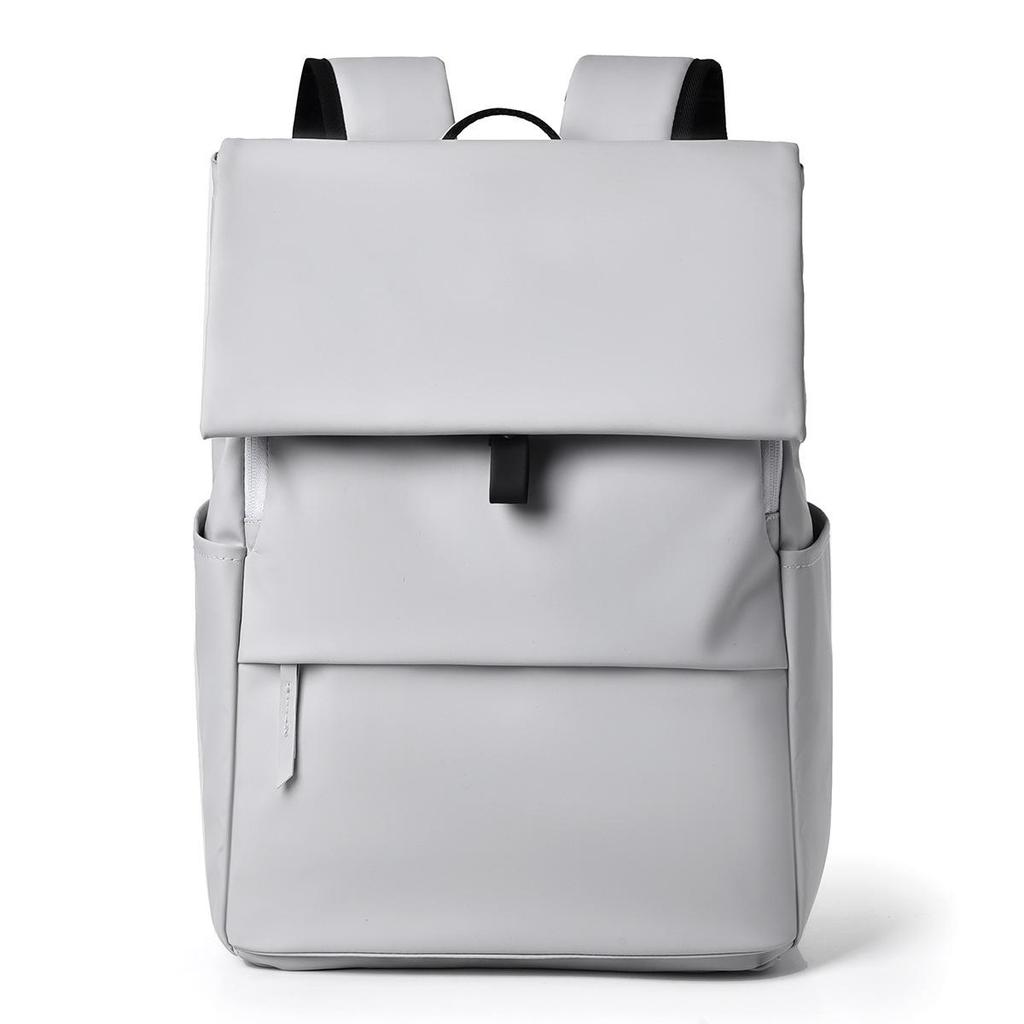 Men's Magnetic Flip Commuter Backpack: High-End Cross-Border Fashion for Leisure and Business Travel