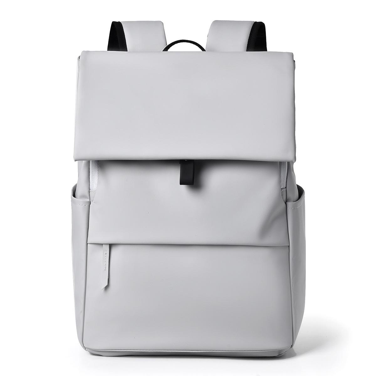 

Men s Magnetic Flip Commuter Backpack: High-End Cross-Border Fashion for Leisure and Business Travel світло-сірий колір