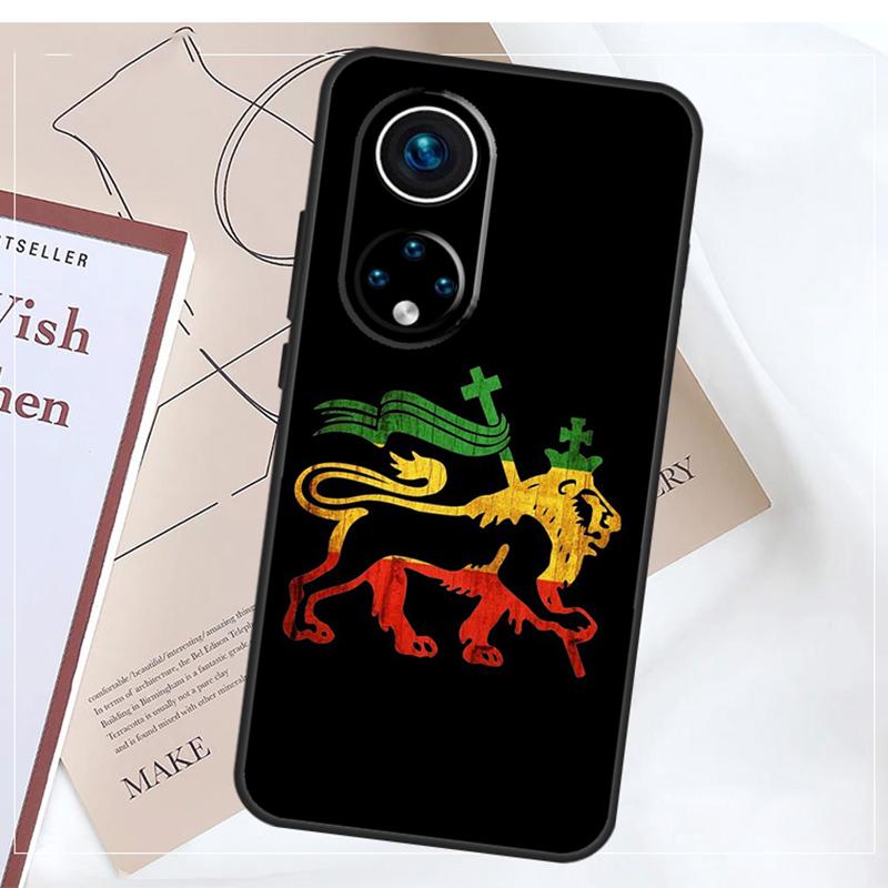 Rasta Lion Case For Honor Magic 5 6 7 8 Pro X9a X9b X9c X9d X8b X8c Win RT 50 70 90 200 400 Lite Cover
