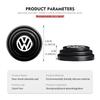 Valve Stems Caps For Volkswagen VW Car Door Protector Sticker Absorbing Noise Gaskets Protector Golf 4 5 6 7 Polo Jetta Sagitar zl2