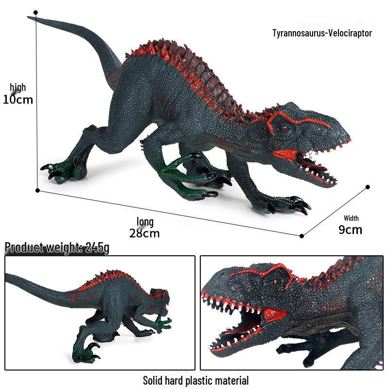 Jurassic Dinosaur Models: Spinosaurus, T. Rex, Triceratops & Stegosaurus