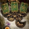 Sustainable Wood Tarots Card Tower Durability Tabletops Game Holder for Professional Readings And Decoration