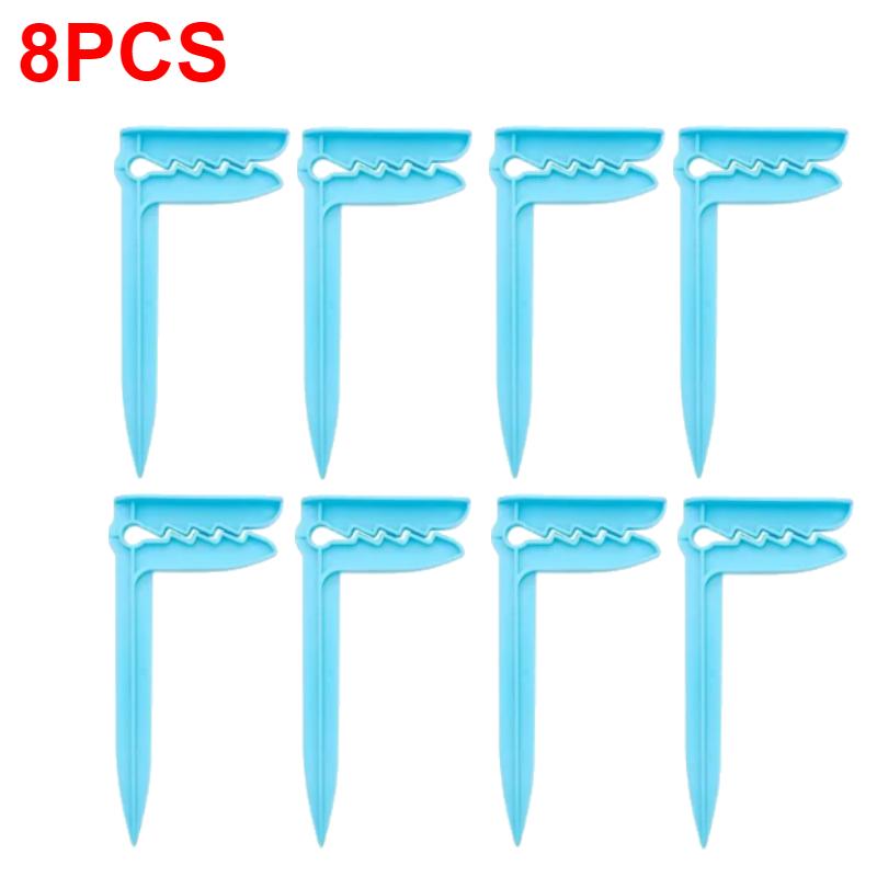 4Pcs/Set Beach Towel Clip Camping Mat Clip Outdoor Decorative Clothespins Sheet Holder Towel Clamp Clothes Pegs Tent Clips
