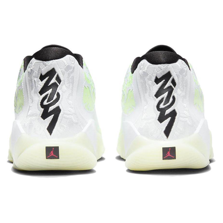Air Jordan Zion 3 No Guts Men Sneakers White Black Barely-Volt DR0675-110