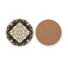 Round Ceramic Coasters Waterproof Non Slip Heat Resistant Mats For Dining Table Kitchen Ramadan Home Decor