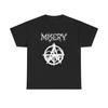 Misery Shirt Crust Punk Band Tee D Beat Hardcore Vintage Graphic T Shirt Underground Punk Unisex T-Shirt Mens Kids