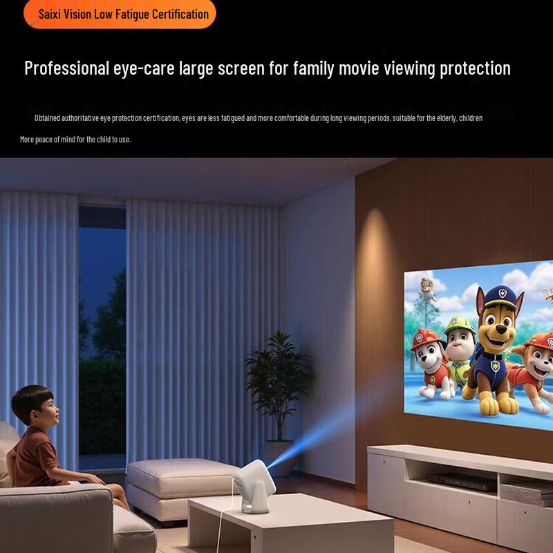 Big Eye Orange C3D AI Gimbal Projector with Night Light