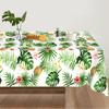 220*130cm Hawaii Tablecloth Plastic Tropical Pineapple Table Cover Happy Birthday Party Decoration Summer Beach Party Supplies