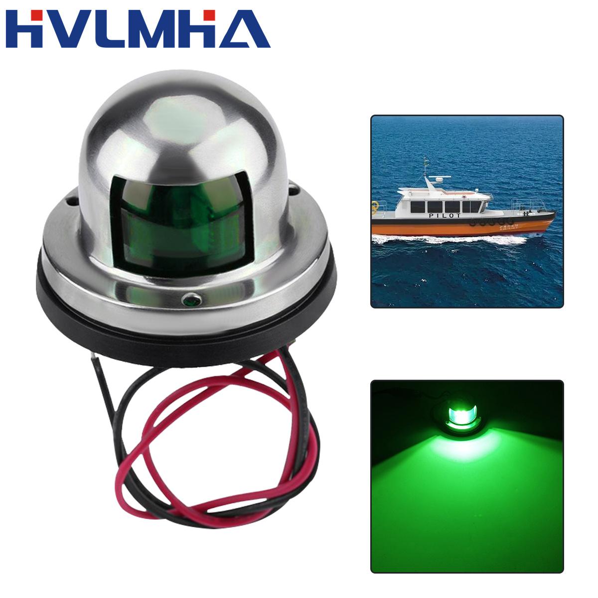 

1-2Pc 12v LED IP65 Red Green warning Lights For Yacht lights Boat Navigation Light Deck Mount Sailing Signal Lamps ship lights