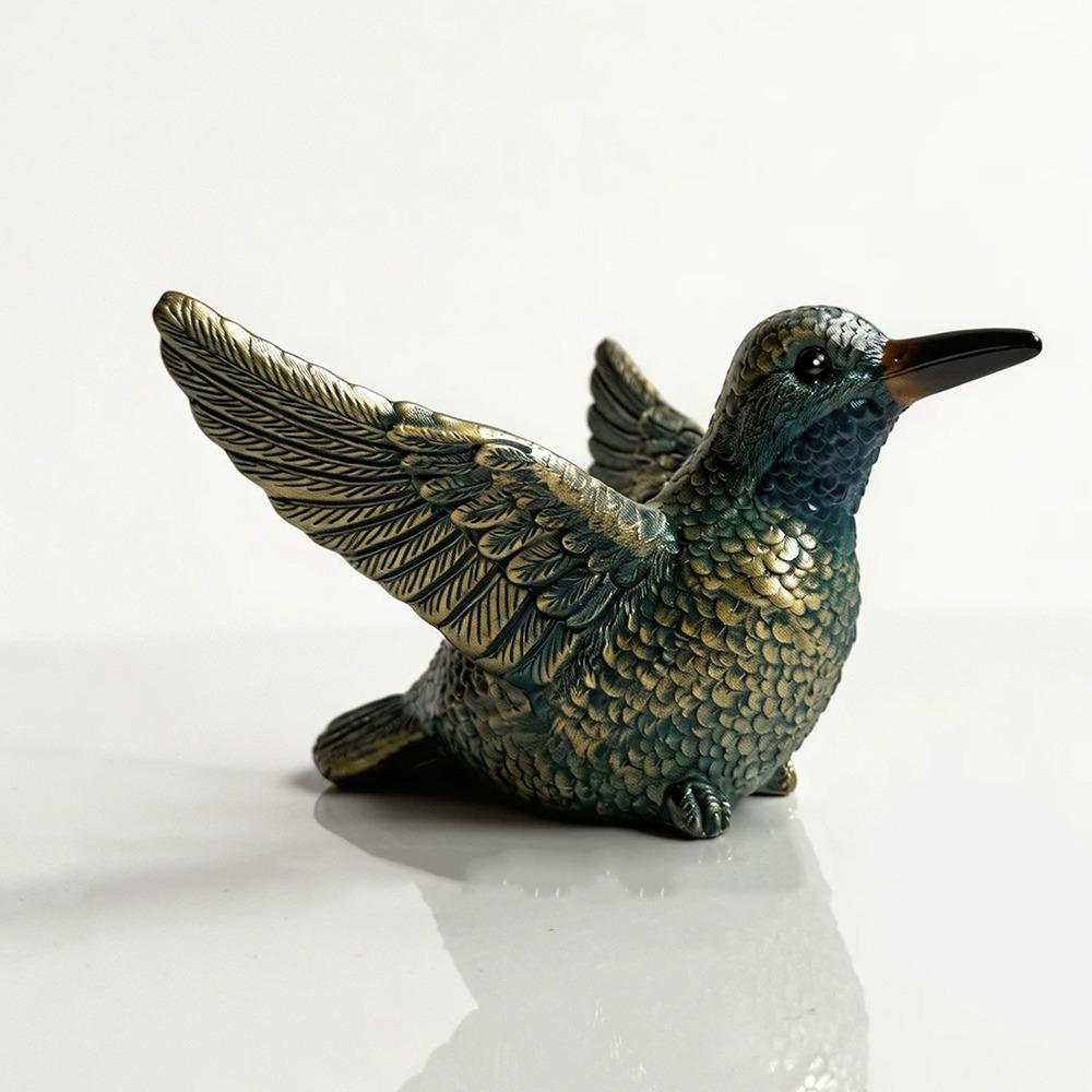 with Drainage Hole Bird Shaped Planter Resin Succulent Pot Succulent Planter Home Garden Decor