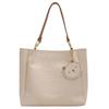 Bag large capacity women's new versatile solid color shoulder trendy fashion simple tote bag high-end women's bag