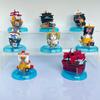 One Piece Anime Model: 8 Styles of Pirate Ships - Going Merry, Thousand Sunny, and Blackbeard's Ship Car Ornament PVC Figure & Bag.