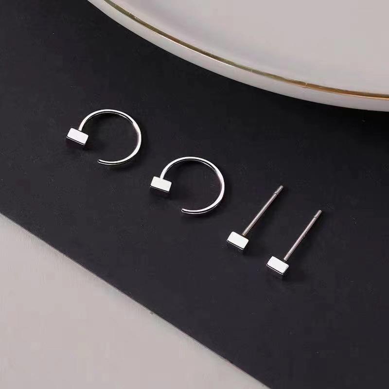 1 pár vynikajících náušnic Piercing Háček do ucha Kroužek na chrupavku ucha Trendy pecky