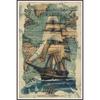 Vintage Nautical Metal Wall Art, Old Sailing Ship Pirate Decor, Home Wall Decor